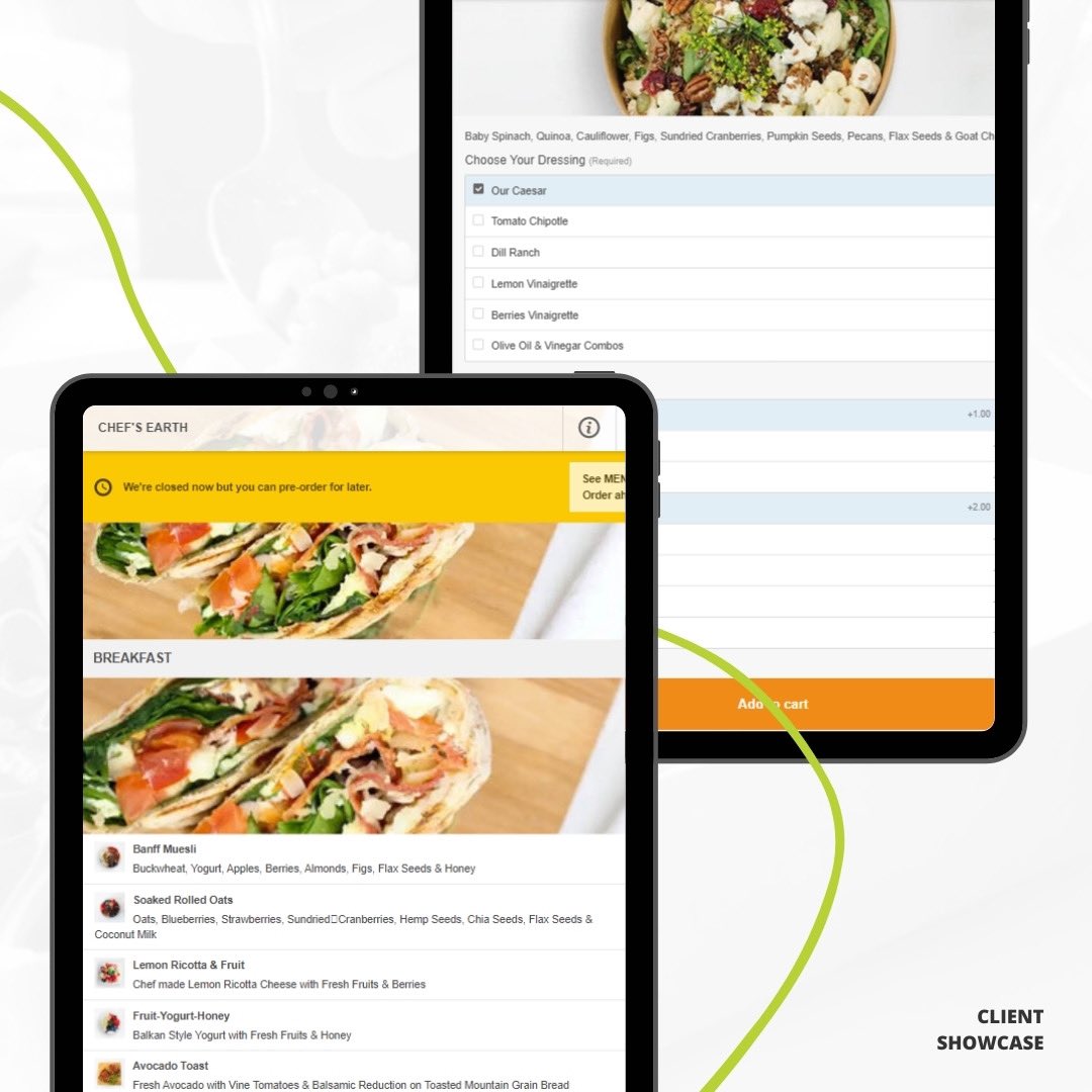 NewWave_SM's tweet photo. We love days like today Excited and proud to share the new website and marketing material created for Chefs Earth! The new website has a ton of awesome features including a custom online menu for easy ordering. We hope you enjoy the work as much as we did creating it! #MadeByNW https://t.co/MVAzzvZ6FQ