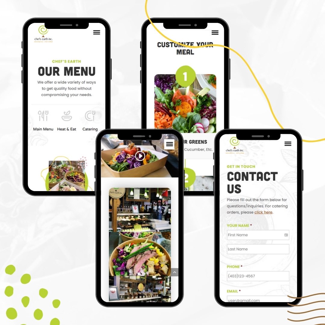 NewWave_SM's tweet photo. We love days like today Excited and proud to share the new website and marketing material created for Chefs Earth! The new website has a ton of awesome features including a custom online menu for easy ordering. We hope you enjoy the work as much as we did creating it! #MadeByNW https://t.co/MVAzzvZ6FQ
