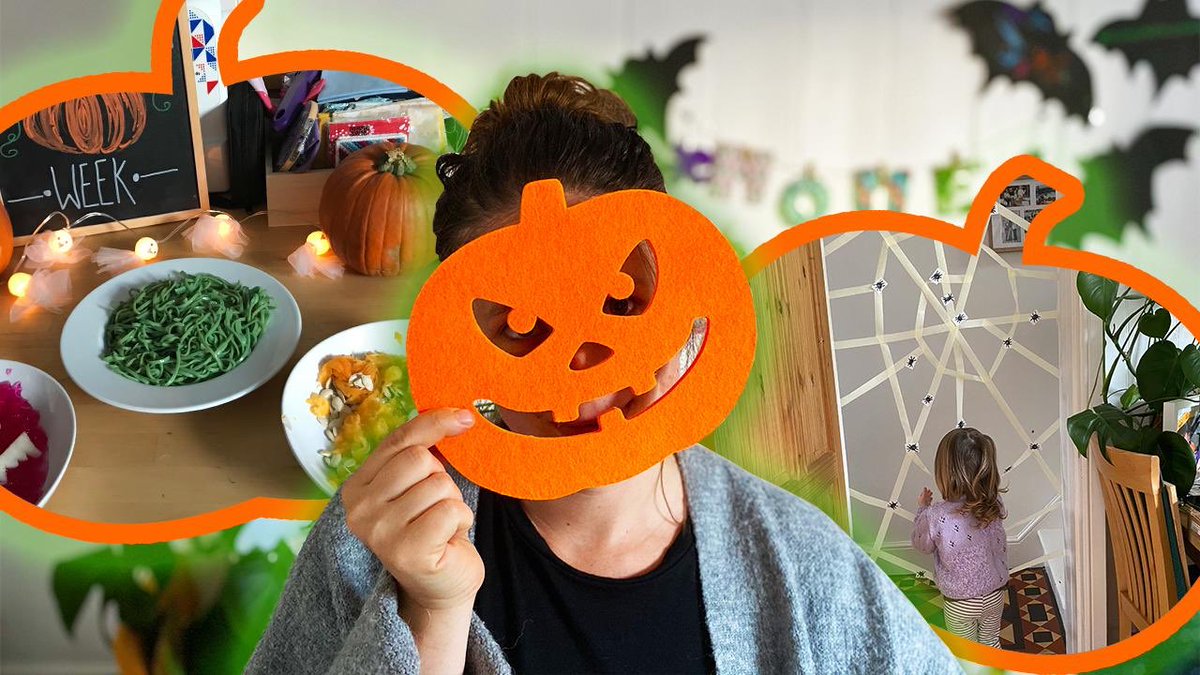 CEJBroderick's tweet photo. Looking for an alternative to trick or treating? Why not try ... BUILDING AN ESCAPE ROOM FOR YOUR TODDLER?! Amazing 🎃 https://t.co/W9wwzJBW7Z https://t.co/0ryldraxmB