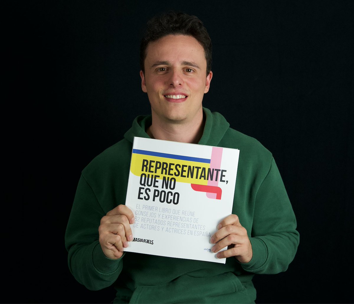 crismarinero's tweet photo. Un placer trabajar con el actor #MatCruz y La Masia Reels en la comunicación del libro Representante, que no es poco, editado por @autografiaed, ya a la venta. En él han entrevistado a 62 representantes de actores, que cuentan todo lo que siempre se quiso saber de su trabajo. 🍀 https://t.co/E4EOMfyNID