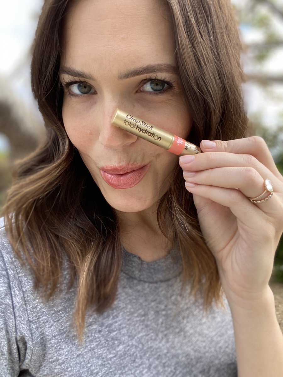 Mandy Moore On Twitter Long Days On Set Always Mean I M Keeping My Chapstick With Me Hydration Protection And Color In One Swipe With This Moisture Tint Spf Lip Balm