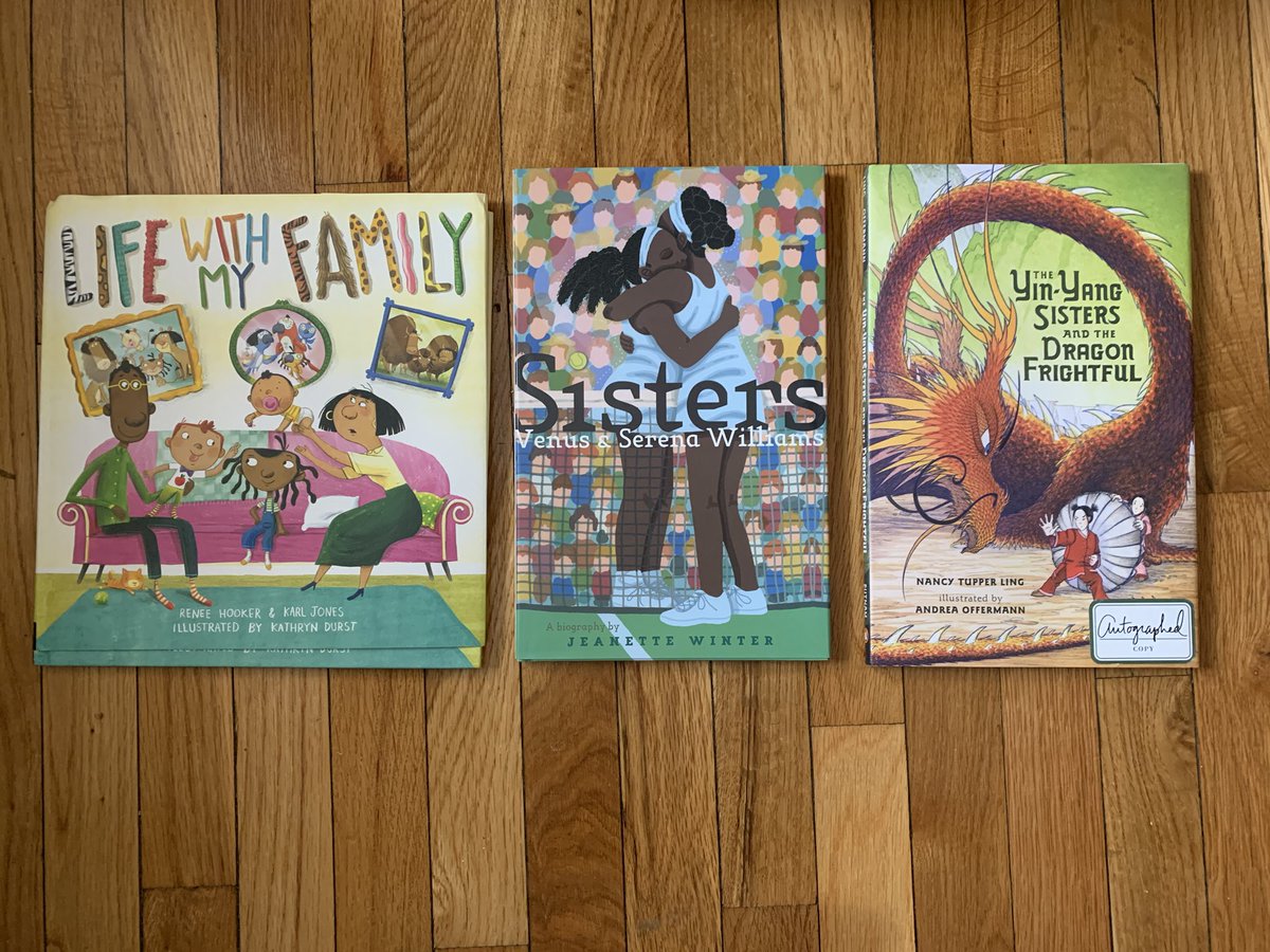 TiniMs's tweet photo. This summer friends and family donated money to help me buy books for our classroom. With that money, our class subscribed to @equalbookbox where each month they send our class 3 books &amp; donate 3 books to @berniesbookbank Here are the books we’ve received so far! https://t.co/stXst5L41S