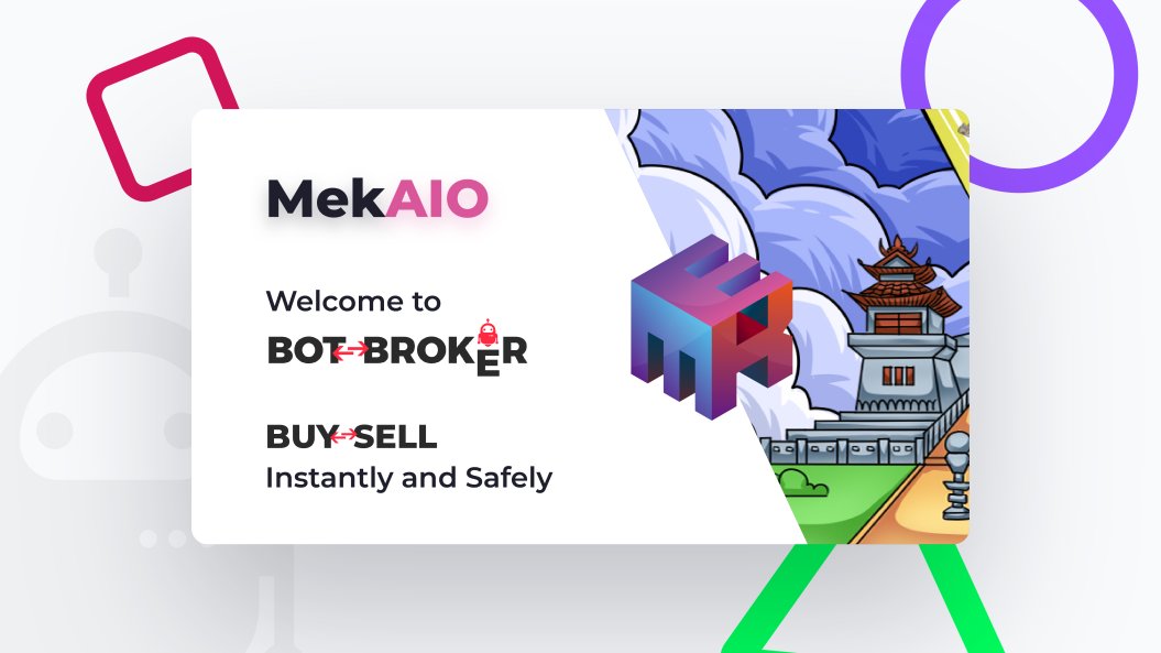 MEKRobotics's tweet image. We're excited to announce our partnership with BotBroker! botbroker.io/products/mekaio

BotBroker is the only approved third-party marketplace to buy/sell MEKAIO license keys. 

We are celebrating by giving away 1 MEKAIO renewal Key! To enter, RT + Comment #TeamMEK