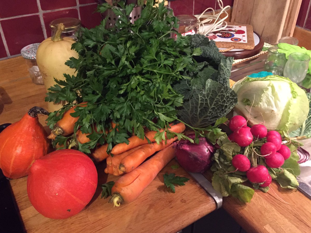 Perrin_Cam's tweet photo. In #Covid19 times, with more time spent at home (and also more time to cook), I finally gave a try to joining a #GASAP ... and I am not disappointed 😋
Tonight vegetable basket 👇 https://t.co/lb98Dvlvwf