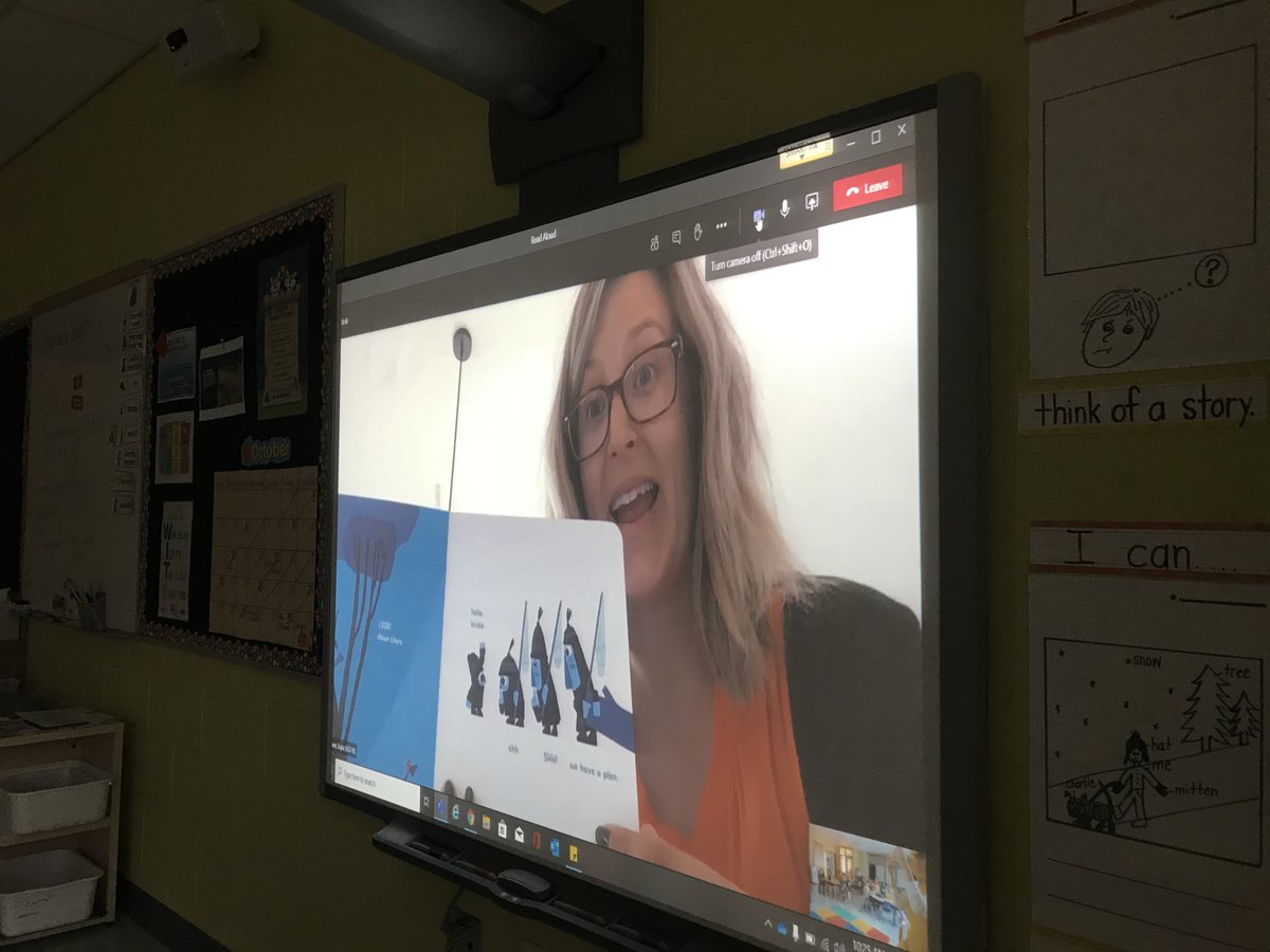 KatieSKing1's tweet photo. When COVID prevents you from having in person mystery readers visit your class, you have #virtualmysteryreaders https://t.co/qGCkxzzSHB