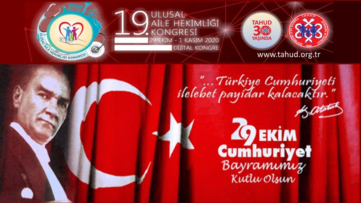 AileHekimligi's tweet photo. #29EkimCumhuriyetBayramı #tahud #ulusalaile #tahud30yaşında https://t.co/DAbTqrJ1f3