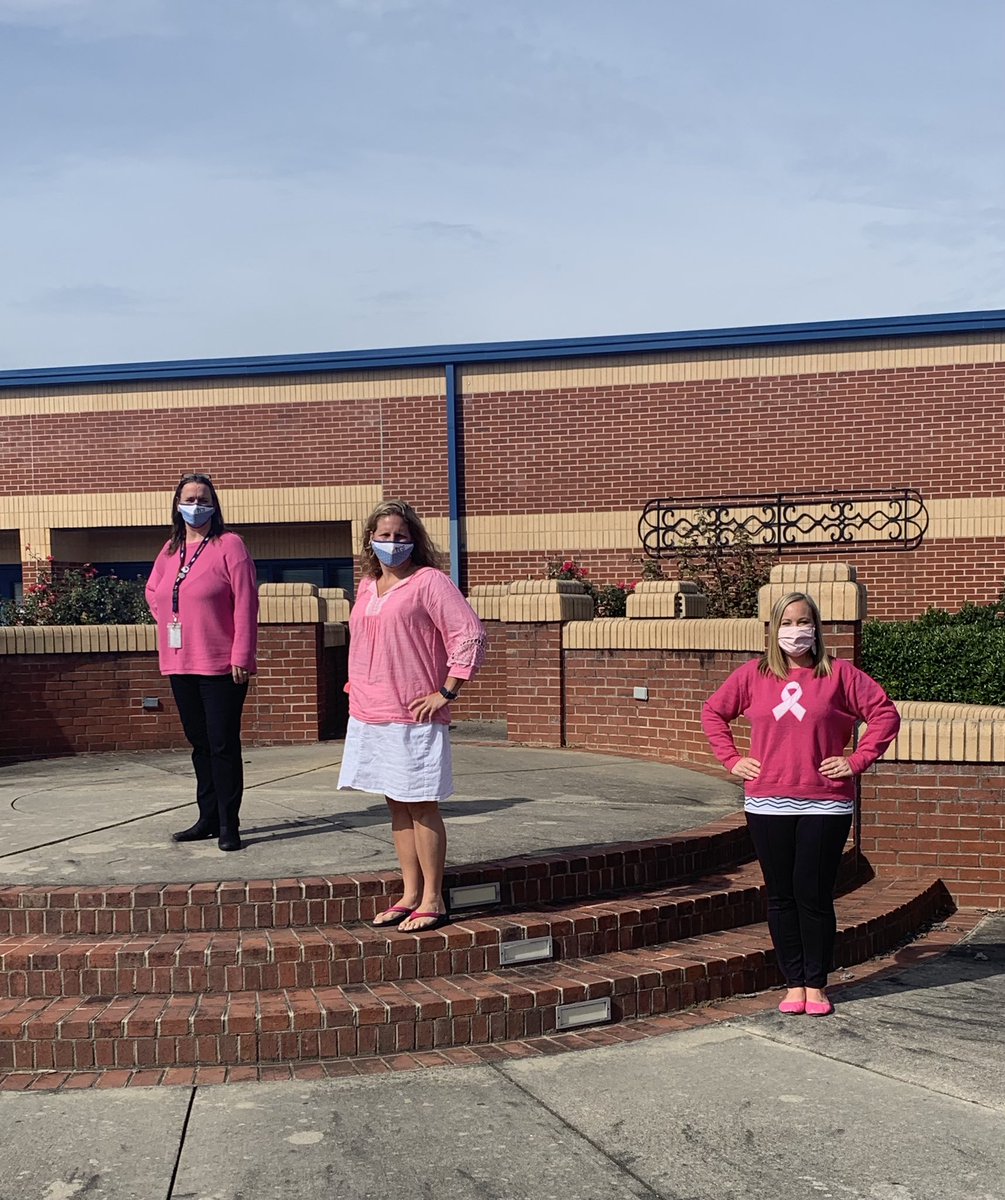 caseywjackson's tweet image. Showing our support!💗🌸#@AYCOCKSCHOOL #shareVCS