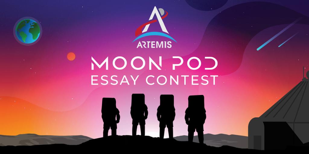 Imagine it: You're launching on a Moon expedition. What would you leave behind on the lunar surface for future astronauts?🤔🚀🌕

Send us your ideas in the #Artemis Moon Pod Essay Contest. Entries are due Dec. 17 &amp; winners get to see a launch in person!

go.nasa.gov/2Fr2s1t