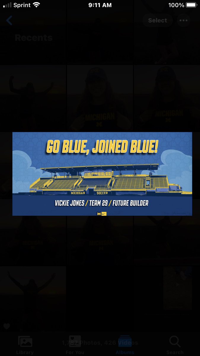 I am beyond excited to announce that I have verbally committed to the University of Michigan to continue my academic and athletic career! I want to thank all of my coaches, friends and family! I wouldn’t be the person I am today without you! go blue!〽️💙<a href="/umichwsoccer/">Michigan Women’s Soccer</a>