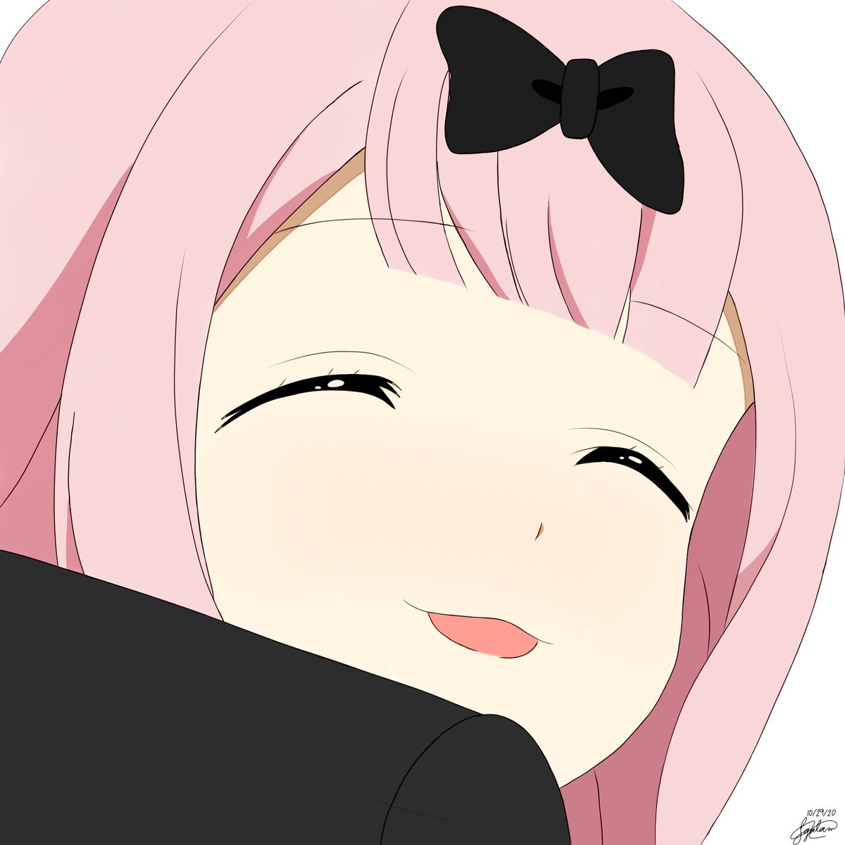 _hairo's tweet photo. CAN U RATE MY 2ND DIGI ART? 👉👈 It's not much of an artwork pero sana ma-appreciate niyo🤗 (reference yung second pic 😗🤟) 
#chikafujiwara https://t.co/XPbAGvXwiT