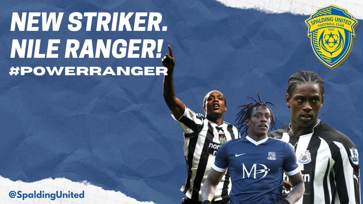 NILE RANGER JOINS THE TULIPS 🌷 | Spalding United are pleased to announce that former Premier League Striker Nile Ranger is joining the Tulips Squad! ✅🔥🔥