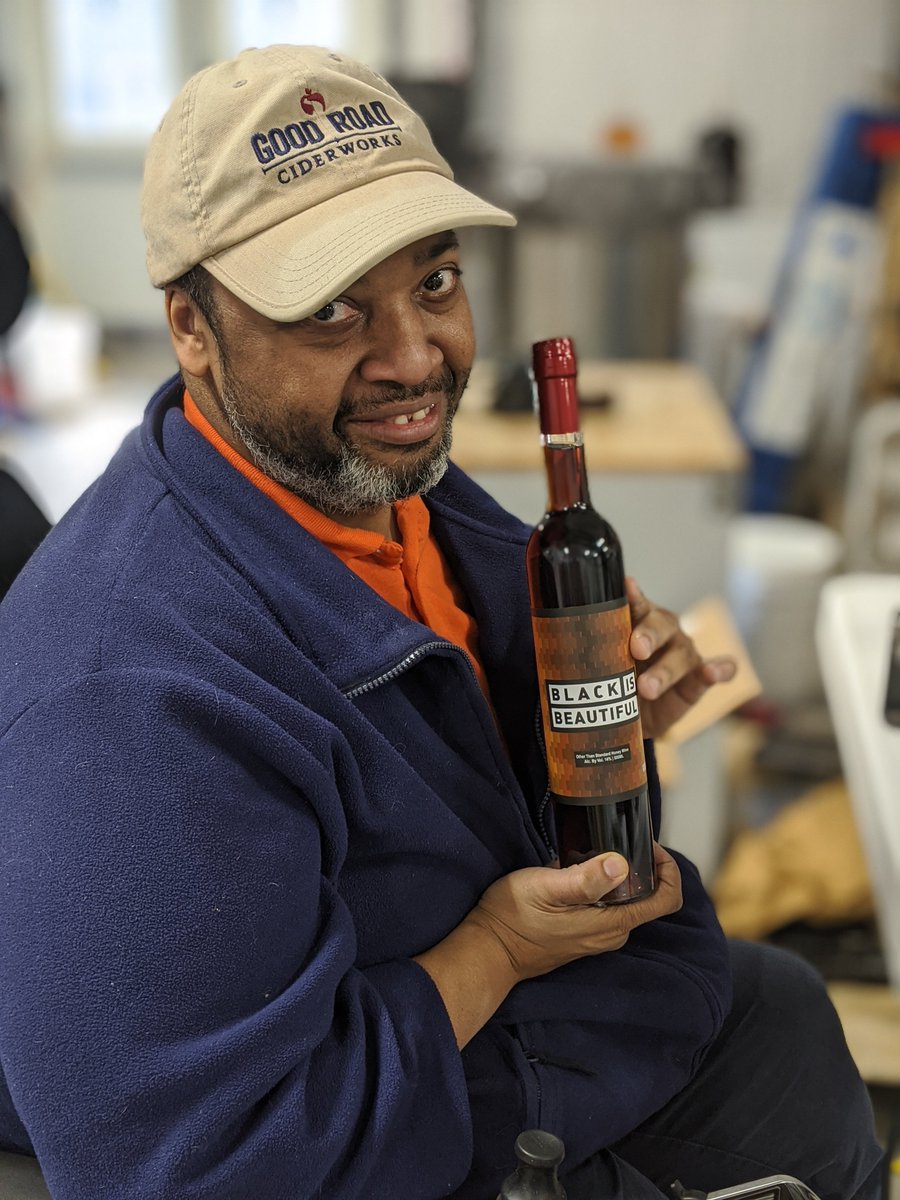 There's one more Black Is Beautiful release tomorrow -- but it's not a beer. Learn more about @GoodRoadCider's new mead (and first bottle releases) here: charlotteobserver.com/charlottefive/…