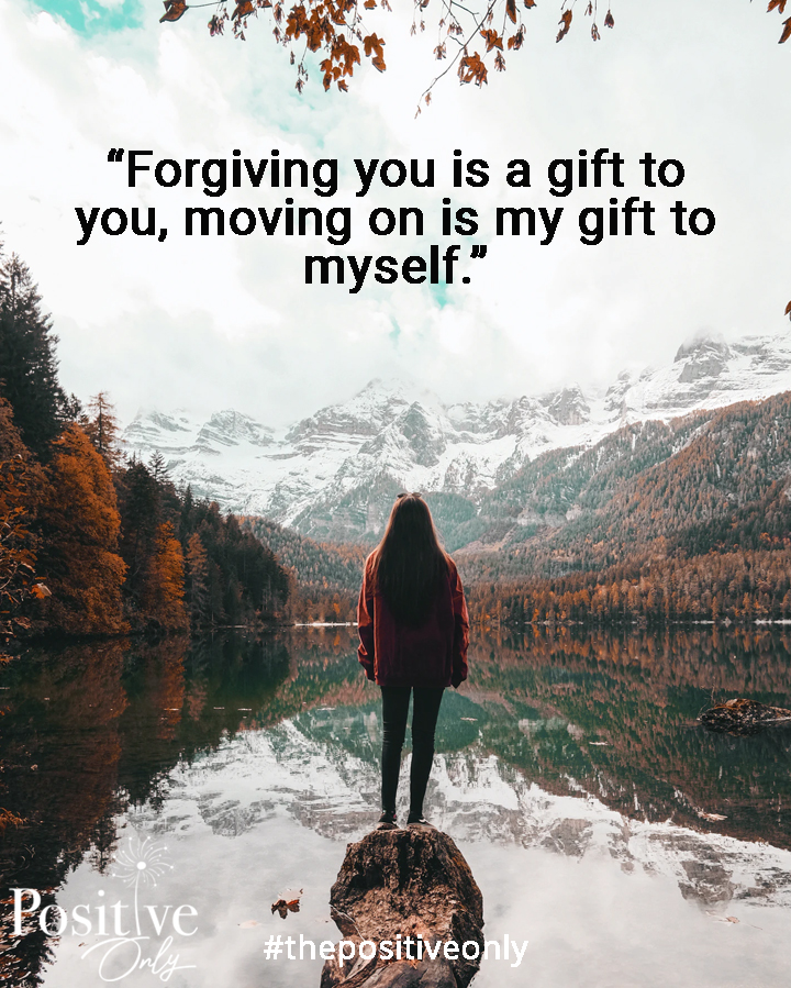 ThePositiveOnl2's tweet photo. "Forgiving you is my gift to you. Moving on is my gift to myself."
#positivelife #quotes #positivequoes #goodvibesonly #staypositive #anticyberbullying #MotivationalQuotes #SanDiego https://t.co/9wajavs97e
