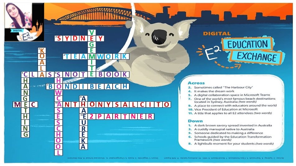 supershivgunde's tweet photo. Finally,  solve the cross-puzzle.. 🥰🥰🥰 Yess,  surely it's perfect🇮🇳🇮🇳
@MicrosoftEDU @AnthonySalcito @sdelafosse @ceskil1 @DinaMGhobashy @NavdeepKKular #VirtualE2... #MIEEXPERTS... @MeenakshiUberoi @vjauhari1
#Road2E2... 🇮🇳🇮🇳😍😍 https://t.co/KbPdeKyney
