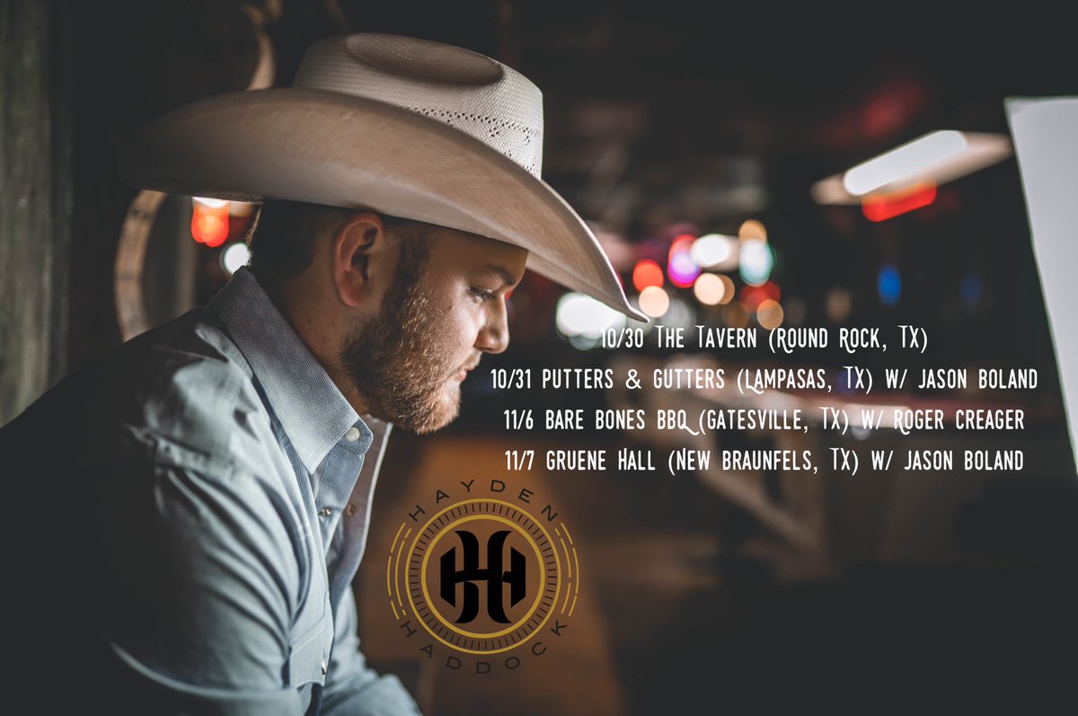 Hayden_Haddock's tweet photo. We’ve got some shows coming up! Here is the updated schedule! #whereyoucomein https://t.co/tHQ145XLsB