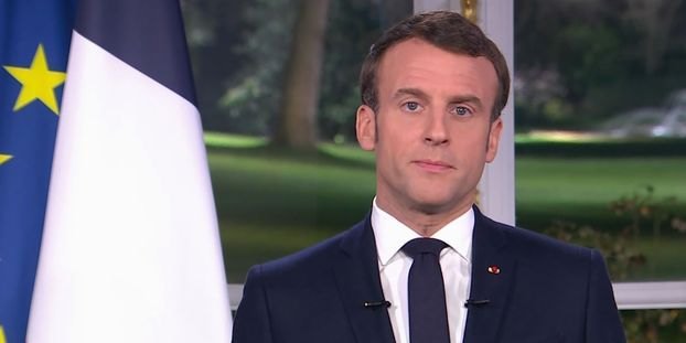 DansLaMusette's tweet photo. "C'est la hess. Bon courage à tous, et surtout à ceux qui n'ont pas de home-trainer." #Macron20h https://t.co/jVtRu705lA