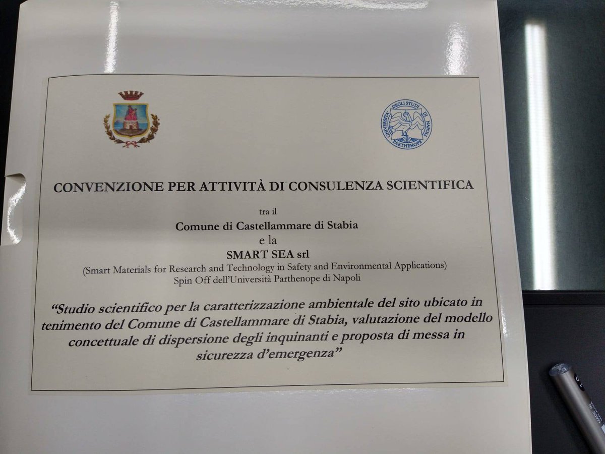 di_stabia's tweet photo. Recupero dell'arenile: è stata firmata la convenzione per l’attività di consulenza scientifica tra il Comune di Castellammare di Stabia e la Smart Sea srl.

https://t.co/VsuO0Pd6Ef

#CastellammarediStabia #Castellammare #Stabia #Arenile #Bonifica #28ottobre #28ottobre2020 https://t.co/Kzpq3IG0A7