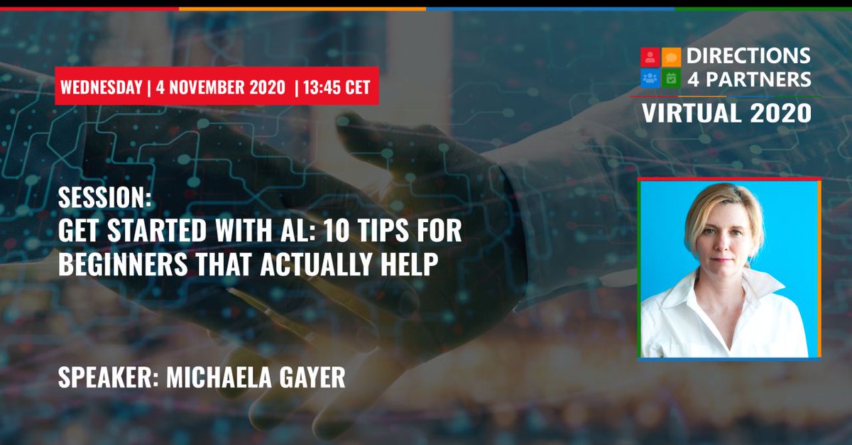 Are you a beginner in developing AL for Business Central? 
🚀 Visit the session on Nov 4th at 13:45h | bit.ly/2TwHmSx
➡️ ticket(s): bit.ly/3iIfKFd
#D4P #directions4partners #directionsemea #directionsasia #D4PVirtual2020 #virtualsessions #msftd365 #learn4d365