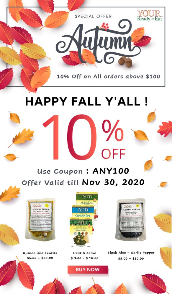 JyotiFoods's tweet photo. Fall into Autumn: See What We Got for you

https://t.co/JUH2sWGhKq https://t.co/GLfveMT4r0