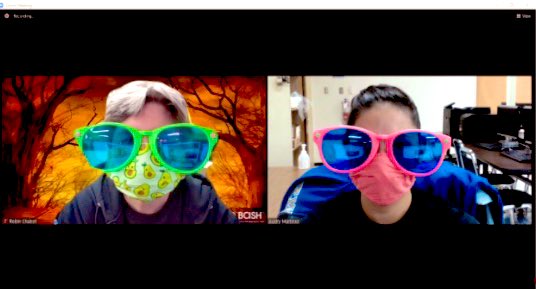 RobinChabot4's tweet photo. #SeniorSem Zoom’n to ‘shade out drugs’! @jjhstuco @JJHSCounseling #RedRibbonWeek2020 https://t.co/Fp5XYnXwEs