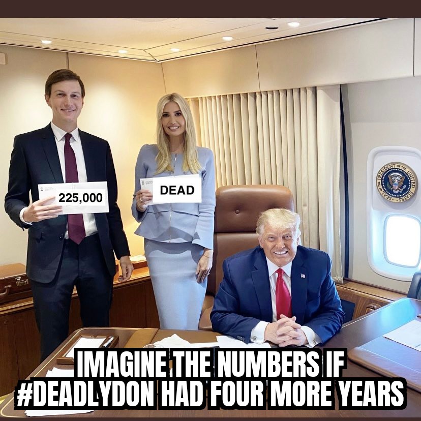 FormerGOPer's tweet photo. @TBates314 @IvankaTrump #DeadlyDon @JoeBiden @KamalaHarris #MAGA #KAG @aarp @AARPTX @AARPFL https://t.co/Q24J9NdPus