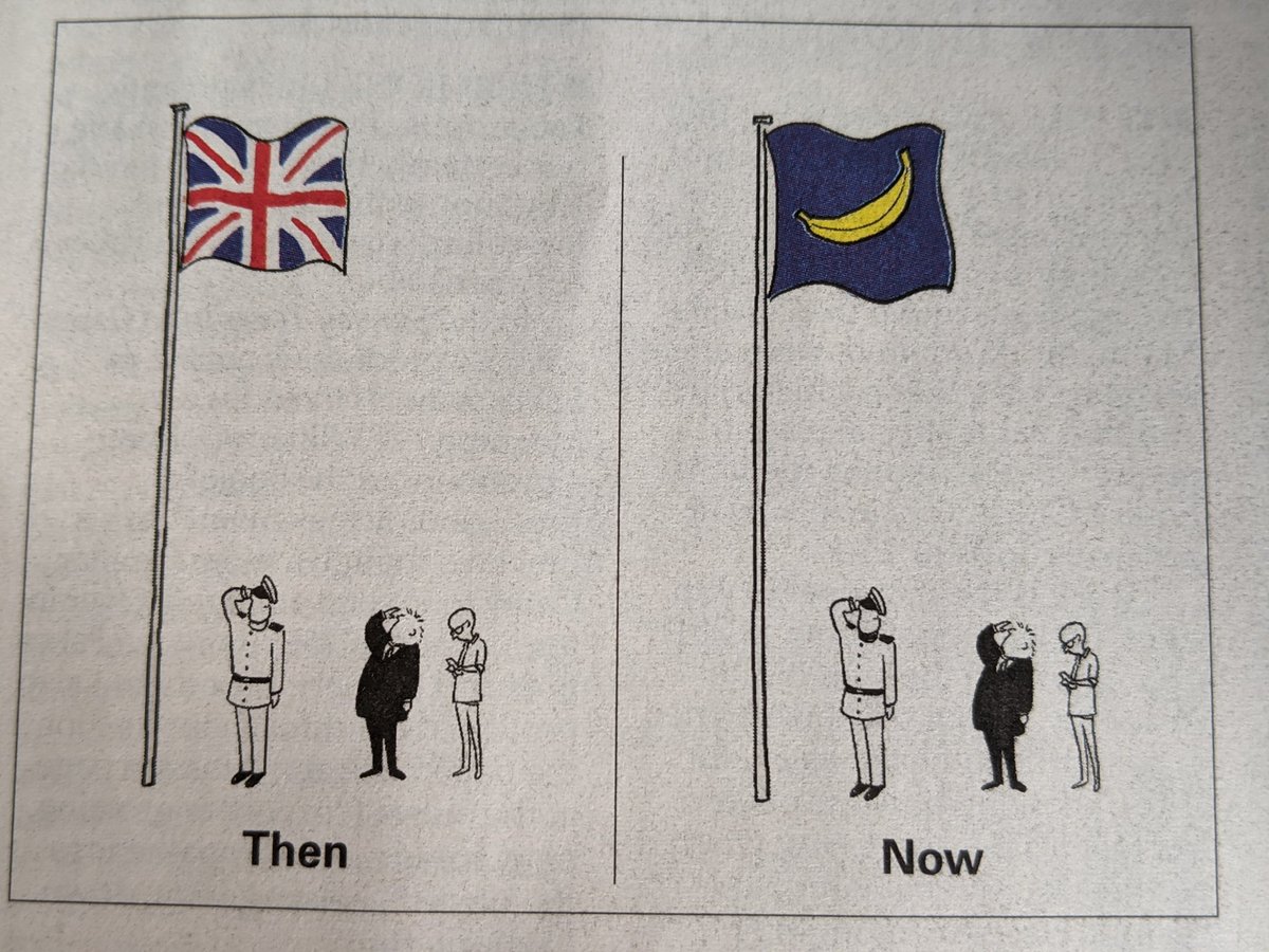 LOL. Glad to see private eye's artist has come to the same conclusion as my running joke
#ukbananarepublic