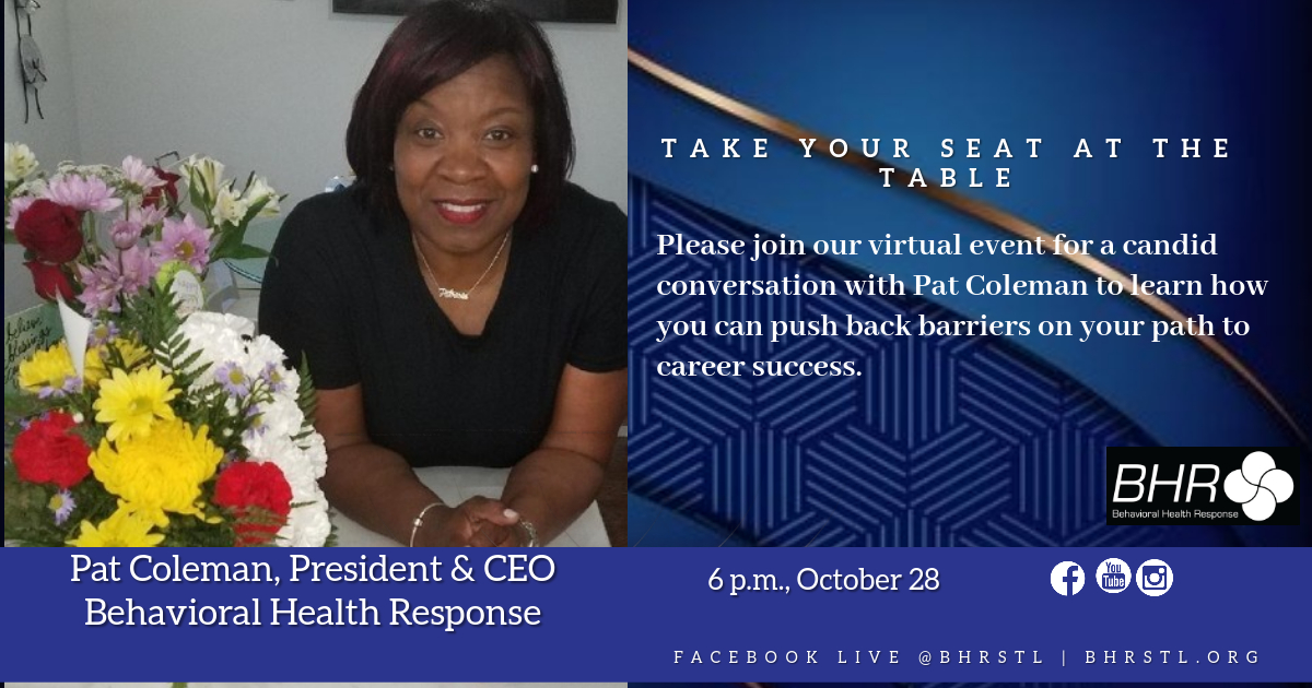 Our special leadership #FacebookLive event is TONIGHT at 6 pm You'll hear #leadership insights from BHR President &amp; CEO <a href="/Pat_ColemanMBA/">Pat Coleman</a> that will empower YOU to realize your potential &amp; achieve success! We hope you'll join us! #ProfessionalGrowth #success