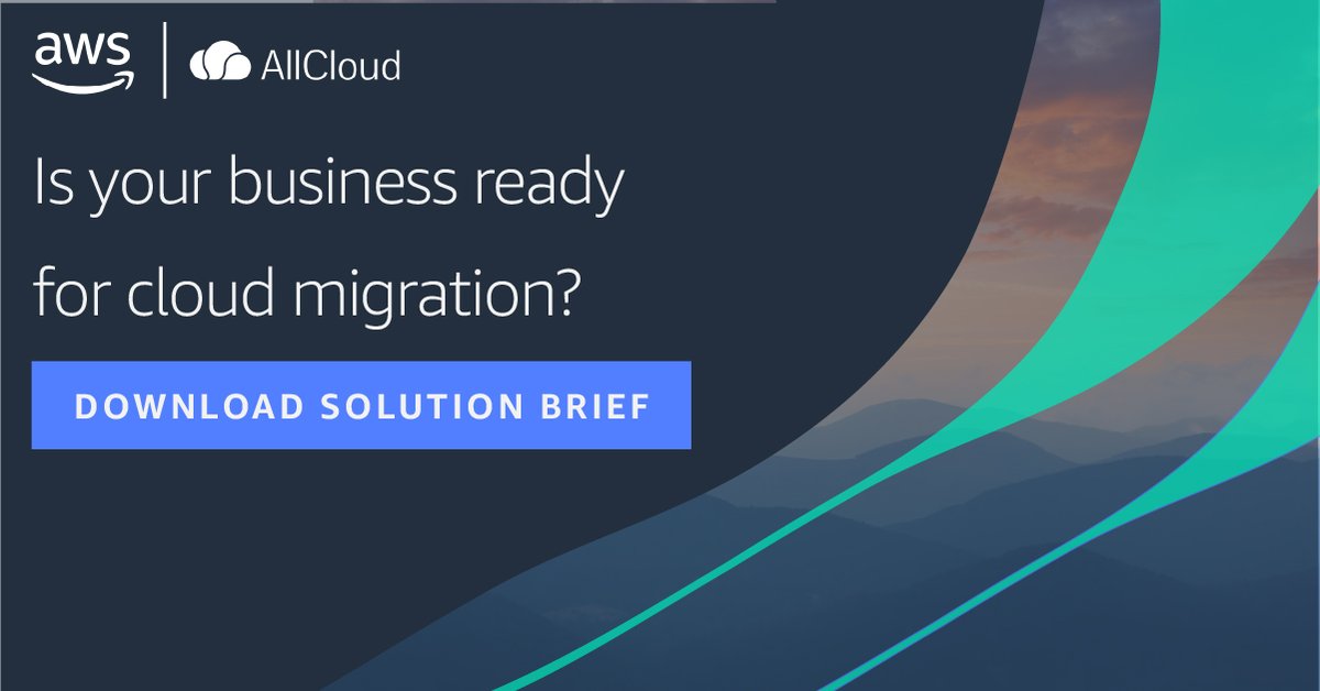 _AllCloud's tweet photo. AllCloud holds an #AWS Migration Competency and specializes in helping customers assess their migration readiness. Read our joint AWS-AllCloud solution brief to learn more.
https://t.co/DJCrGOaAIJ
#awscloud  #awsmigration #awssolution #apnpartner https://t.co/qOaR4IXLbj