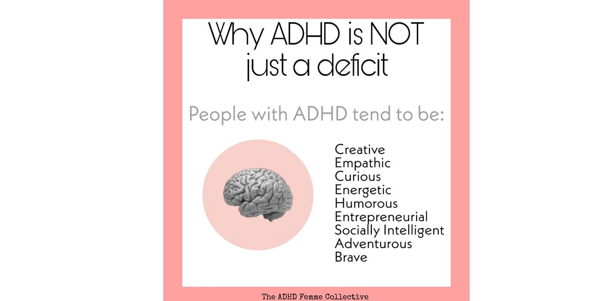 People with ADHD are so much more than the stigma &amp; negative stereotypes they are tarnished with. We need more positive neurodivergent role models in mainstream media  
#teamadhd #adhdtwitter #ADHDAwarenessMonth #ADHDInvasion #NeurodiverseSquad pic.x.com/B7x1gH09Ja