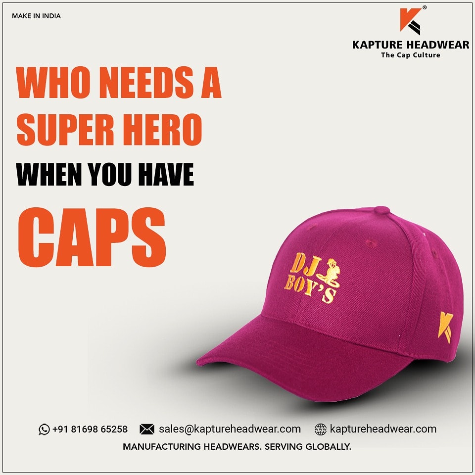 HeadwearKapture's tweet photo. Cap = Your Super Heroπ
.
.
.
.
.
#cap #hat #kaptureheadwear #headwearforreal #headwearmanufacturer #headwearbrand #headwearappeal #headweardesigner #headwearspecialist #headwearmanufacturer #headwearspecialist #headwear #bulkprdoduction #bulkquantity #exportbusiness https://t.co/ge0Vs1tplN