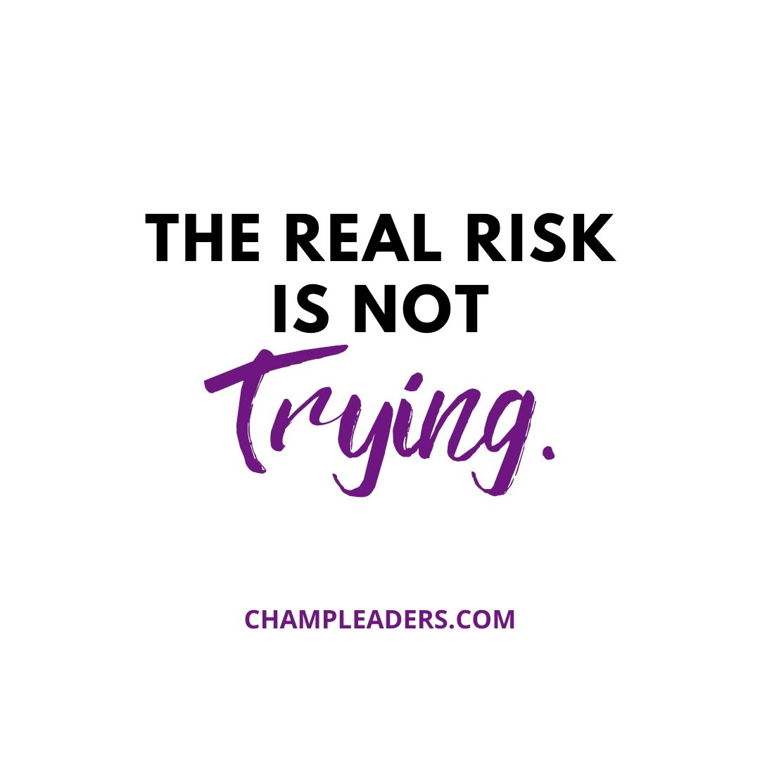 BpoLeaders's tweet photo. Trying is half the battle. There is a risk in every decision and action. But if you don’t try, you lose all the chances. Try. Even if it’s hard. It will build your confidence,  commitment and discipline. #QOTD #motivationalquotes #leadershipquotes #Bossbabe https://t.co/lX4mG90vK5