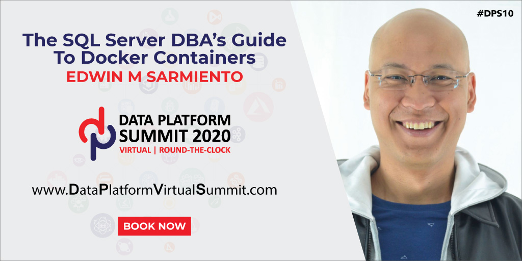 A_Bansal's tweet image. Serious about #DockerContainers ? Join the Master &apos;Edwin M Sarmiento&apos;
LIVE + RECORDINGS
Get 50% OFF with DPS50
Classes: bit.ly/dps2020_classes
Summit: bit.ly/dps_2020
Pls RT
#DPS10 #DPS2020