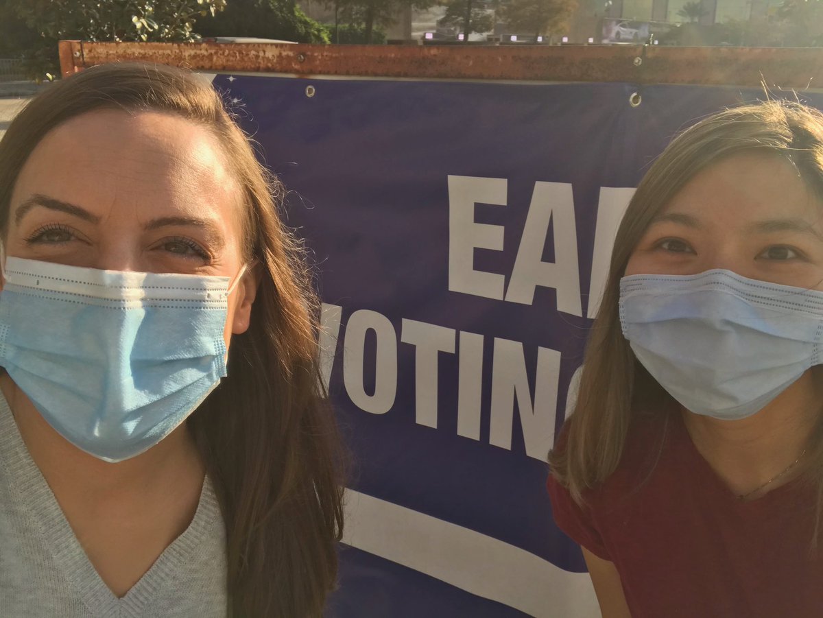 Early voting for science ✔️ women ✔️ the underserved/underrepresented ✔️ reproductive freedom ✔️. In this pivotal election, we strongly encourage all who are eligible to vote!