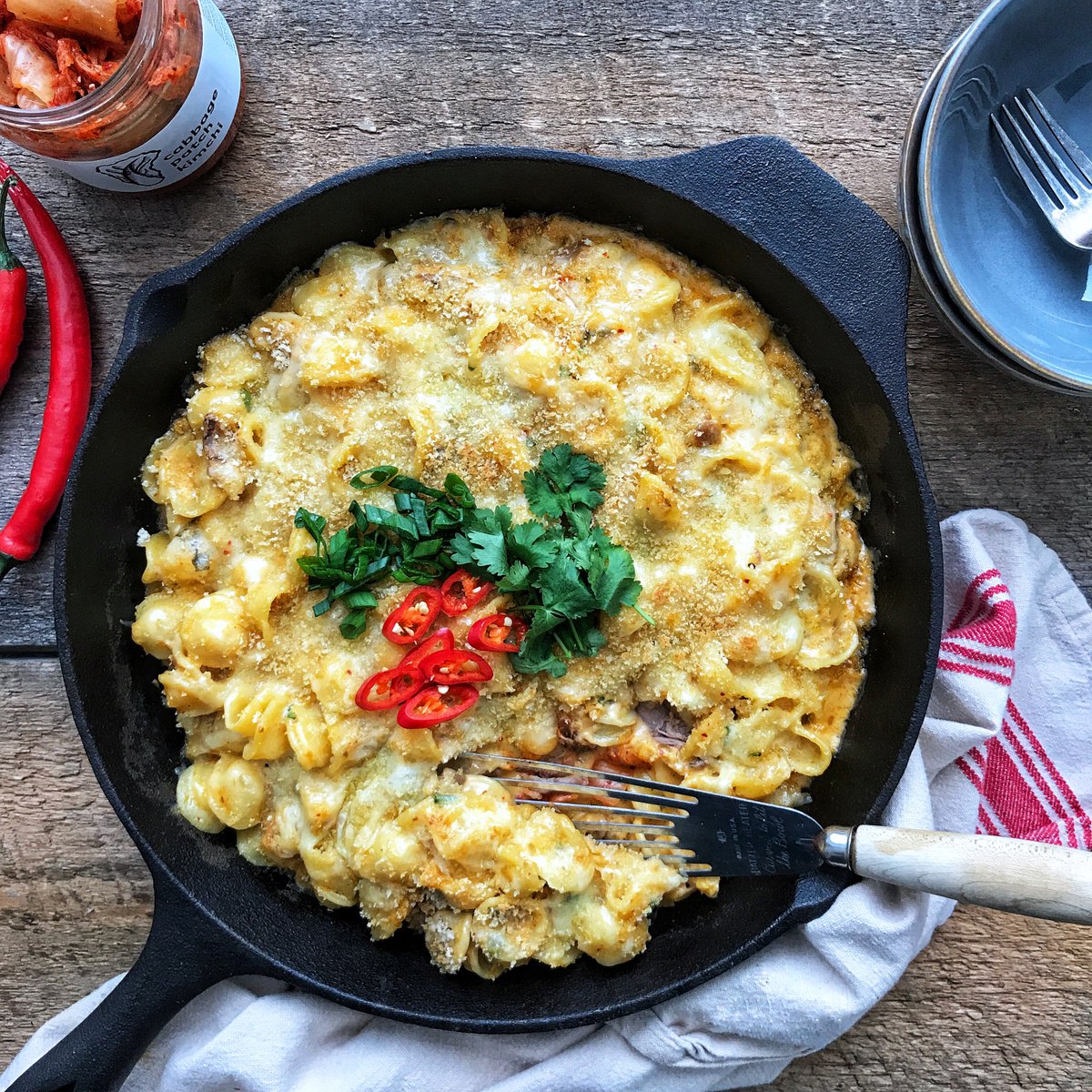Want to get a head start on dinner for tonight? How about an amazing kimchi mac n’ cheese with duck recipe from Chef Dany Duguay? Find it here: petes.ca/get_cooking/ki… #getcooking #whatsfordinner #tasty #petesfrootique <a href="/Chefdanyduguay/">Dany Duguay</a> <a href="/KimchiHFX/">Cabbage Patch Kimchi</a>