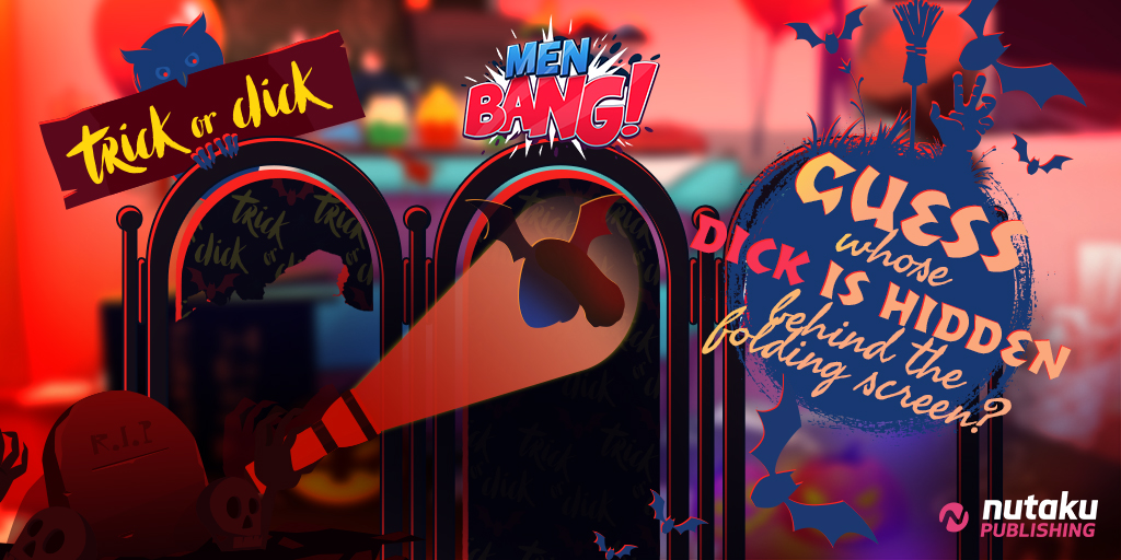 MenBangOff's tweet photo. OMG, we have a new package for you! 🍆🤤 And another chance for you to win 500 💎 diamonds! Start guessing!  😏 Rules can be found here: https://t.co/Gwu7dPRnA9
#NutakuHalloween #Halloween #HappyHalloween #HalloweenAtHome https://t.co/4OmEPZdoZi