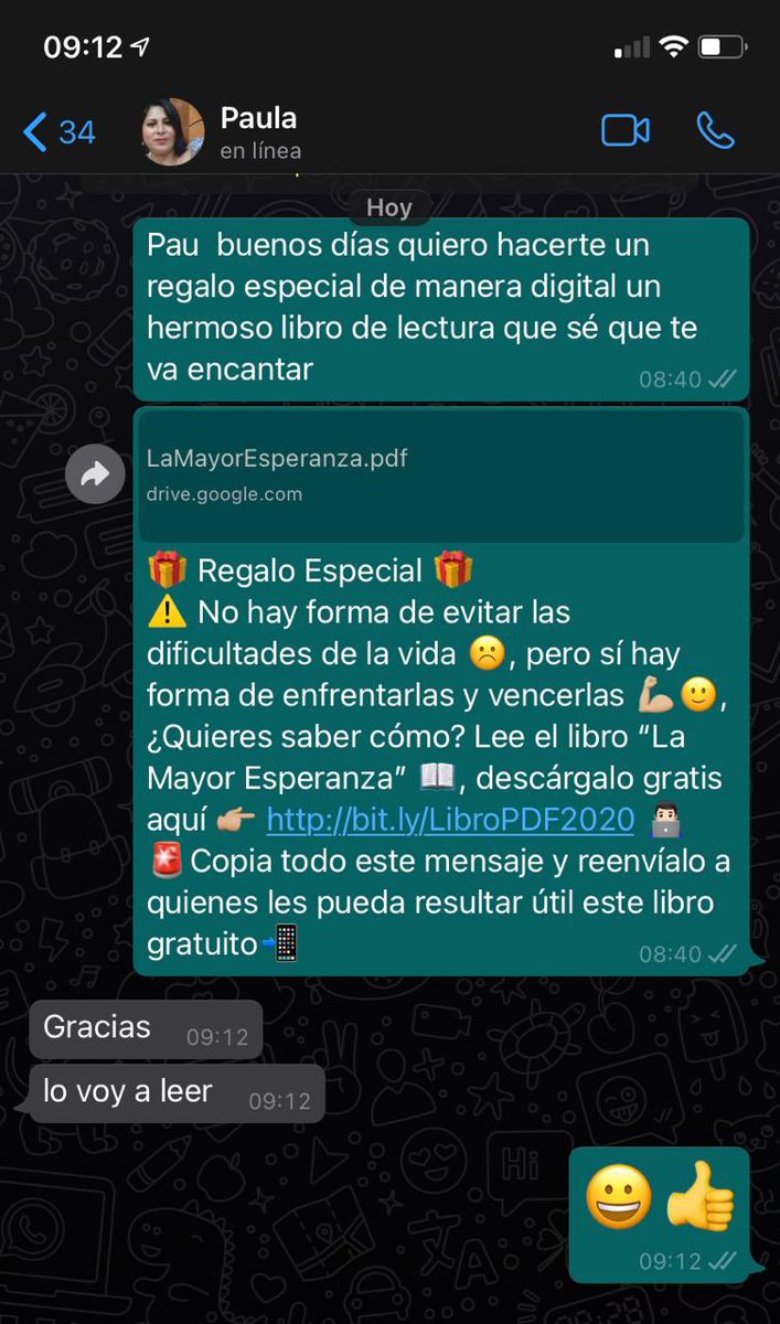 AdventistasAPCE's tweet photo. Walter Navarro personal de oficina de la #APCE se une al #ImpactoEsperanza2020 compartiendo de manera digital el libro #LaMayorEsperanza a sus amigos. 
👉Descárgalo gratis aquí: https://t.co/UaU4D4jxA3 https://t.co/xxDxQuPxoE