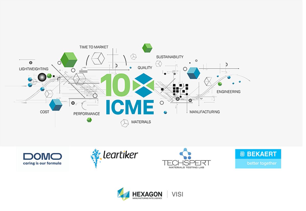 leartiker's tweet photo. Leartiker #Polimeroenteknologia | Aurten ere, ez dugu hutsik egin #Digimat Users' Meeting konferentziara. #Digimat, @MSCSoftware taldeko kide den @e_xstream, part of Hexagon’s Manufacturing Intelligence division enpresak sortu eta garatutako software multieskala da. https://t.co/S7EcMJJAov