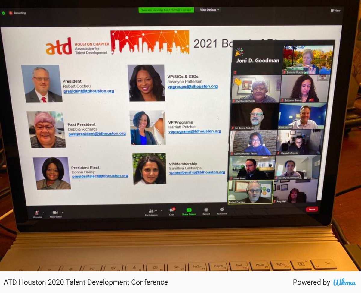 moorelead's tweet image. Great opening to Day 2! #atdhouston via Whova event app whova.com/whova-event-ap…