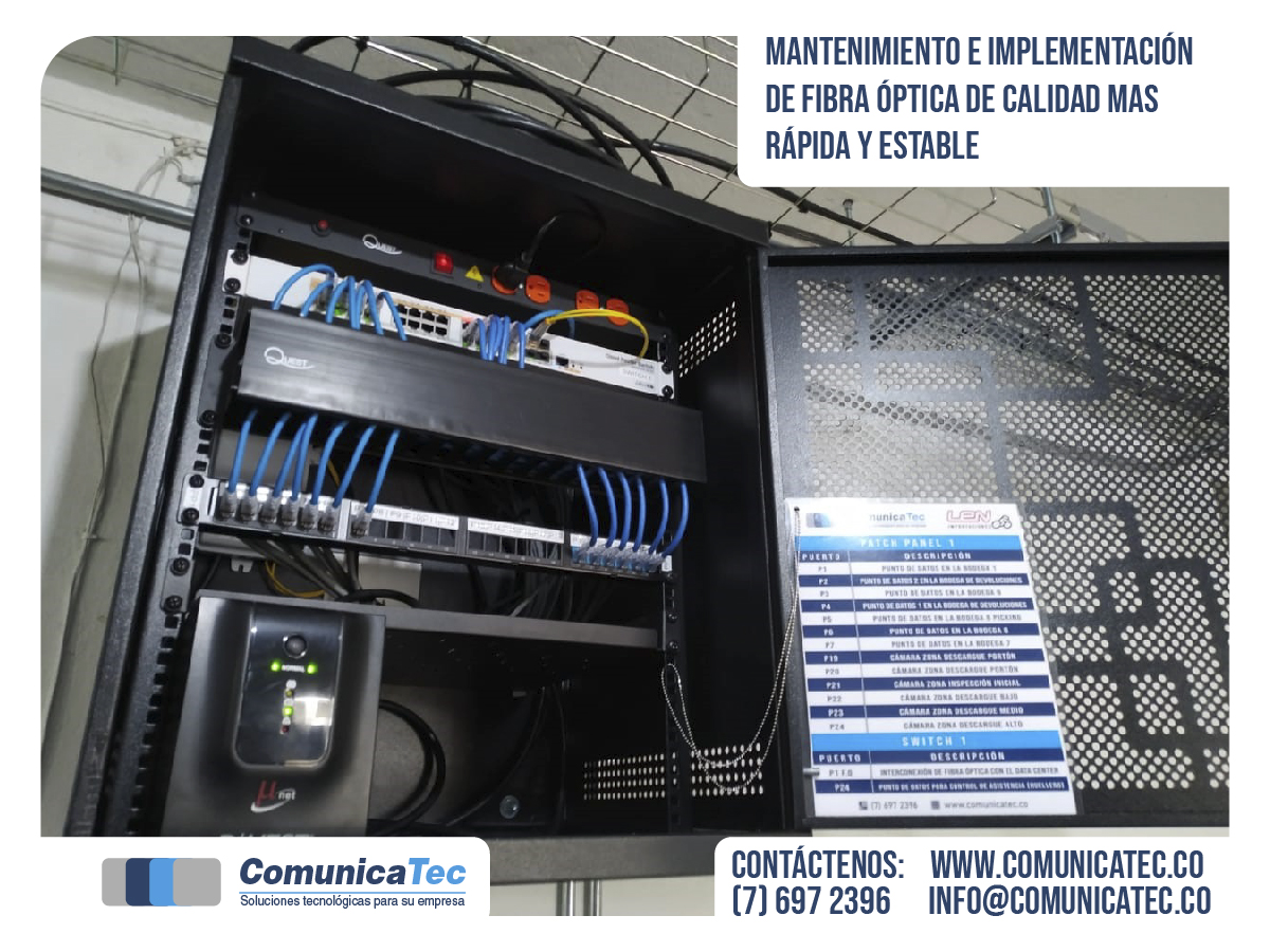 comunicatecsas's tweet photo. Modernice la red de su empresa cambiándose a fibra óptica y mejore la calidad de sus servicios con una señal mas rápida y estable.
Contáctenos: (7) 697 2396
https://t.co/SwH3XSGbky
info@comunicatec.co
#Comunicatec #fibraoptica #Redes #Calidad #velocidad #vpn #cctv #internet #rack https://t.co/a7i4M0HqJn