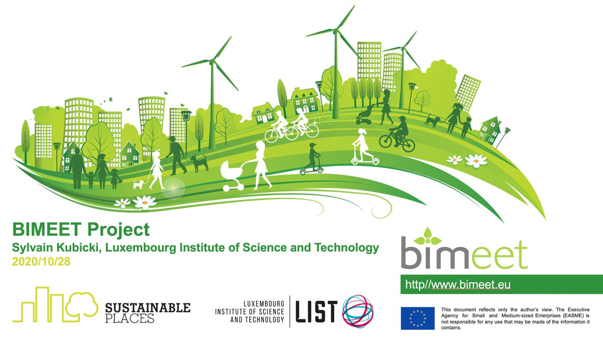 It's time to present the outcomes of #BIMEET project during the workshop on #Sustainable #Energy #Skills in the #Construction Sector at <a href="/sustainplaces/">Sustainable Places Conference</a> 2020 #BIM #Training cc <a href="/LIST_Luxembourg/">LIST Luxembourg Institute of Science & Technology</a>
