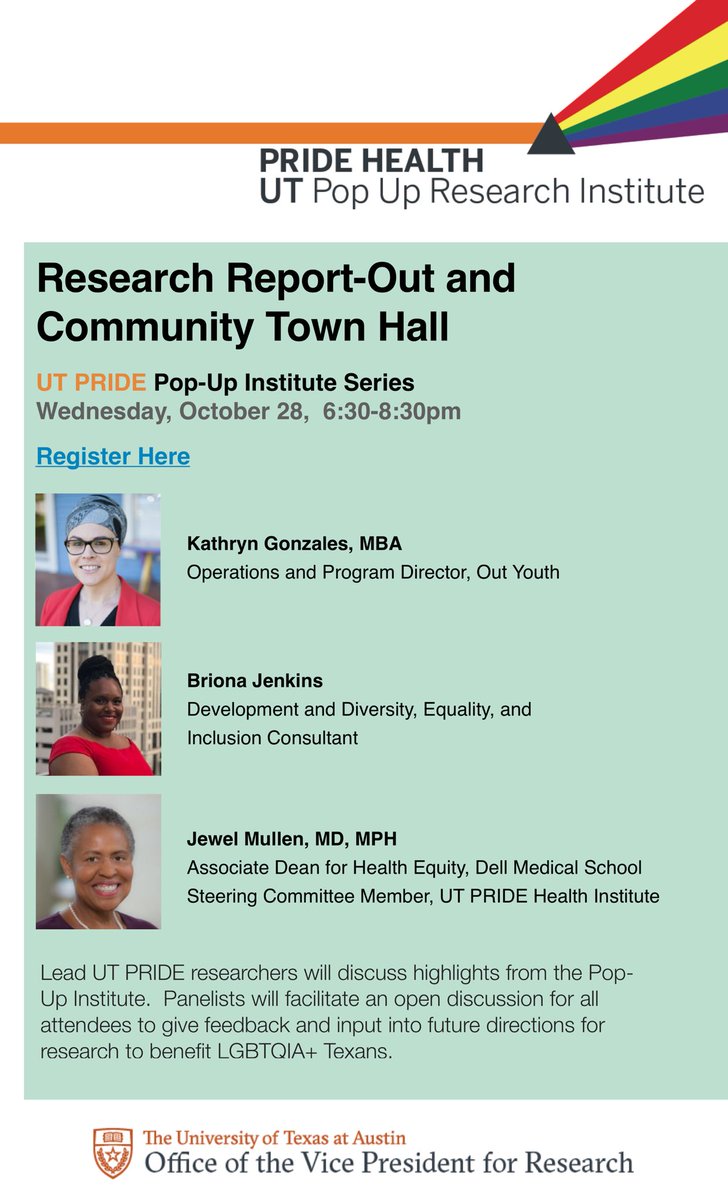 pride_ut's tweet image. Please join us tonight for a Community Town Hall! Register here: utexas.zoom.us/meeting/regist…