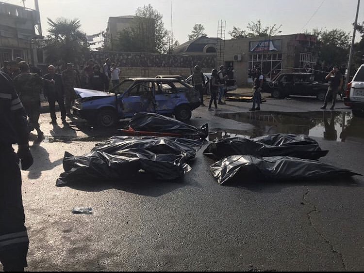 HEAR OUR VOICES! Azerbaijani civilians in residential neighbourhoods are being targeted by Armenia! 6 missiles were sent to the city of #Barda, killing over 20 innocent people. They’re mass murdering us in our homes! <a href="/BBC_HaveYourSay/">BBC_HaveYourSay</a> <a href="/washingtonpost/">The Washington Post</a> <a href="/CBCWorldNews/">CBC World News</a> <a href="/AJEnglish/">Al Jazeera English</a> <a href="/FT/">Financial Times</a>