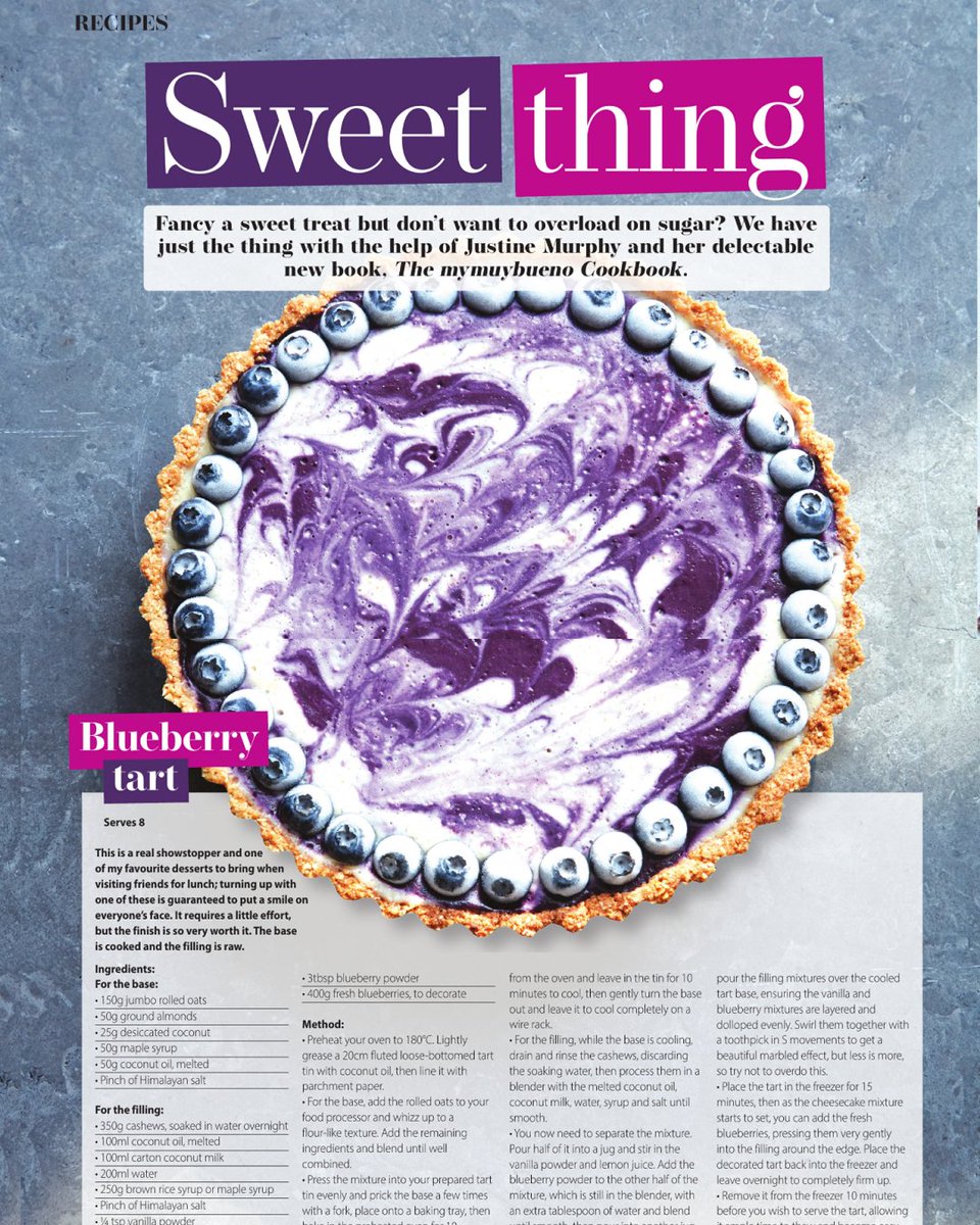 Fancy a sweet treat but don't want to overload on sugar? We have just the thing with the help of Justine Murphy and her delectable new book, The <a href="/mymuybueno/">mymuybueno</a> Cookbook. 

Read free 👉mynaturallifestyle.co.uk/imag/nlnov2020…

#recipes #naturalrecipes #naturalhealth #healthstores #healthyliving