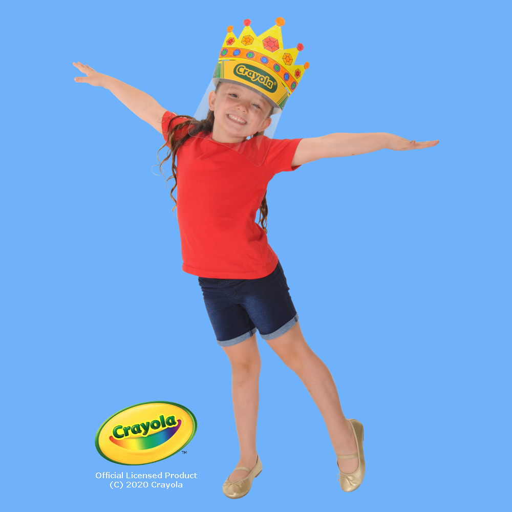 BeistleCo's tweet photo. The Beistle Company has teamed with Crayola™ to create Crayola Color Your Own Face Shields, an Official Licensed Product. A great creative activity for children. Available at https://t.co/R9AK9mYXCS and https://t.co/i3cWUSkIaa.
#Crayola #Backtoschool2020 #childsafety https://t.co/48kq6Gmr1P