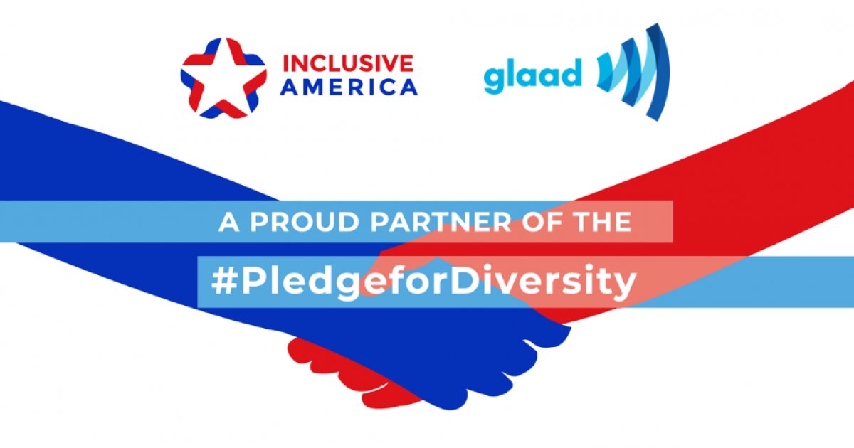 jrkuhns's tweet image. GLAAD partners with the #PledgeForDiversity to promote inclusion dlvr.it/RkWFrf @glaad inclusion