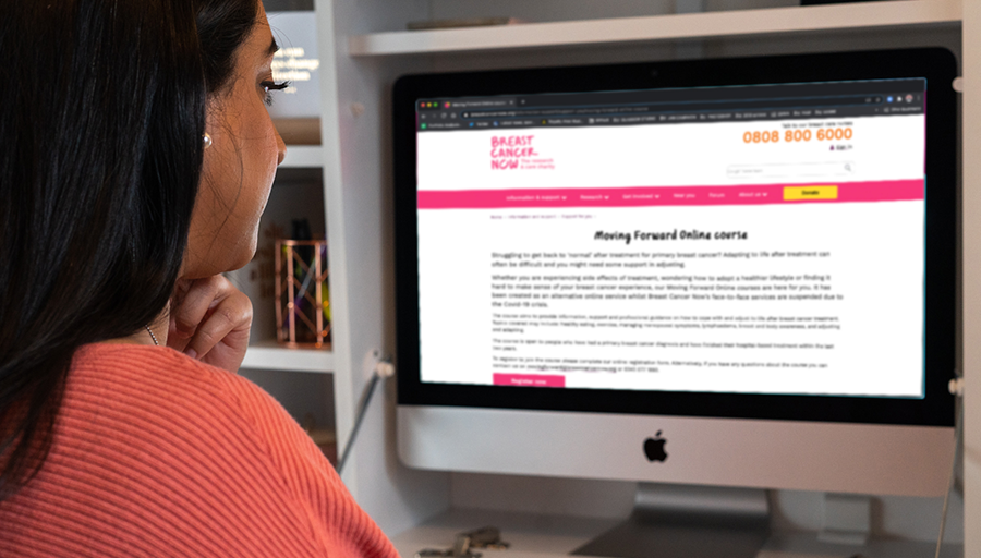 Getting back to ‘normal’ once treatment finishes can be difficult. Our Moving Forward Online course is hosted on our forum where you’ll find others who have finished treatment too. You might find that you have a lot of the same feelings and experiences. breastcancernow.org/information-su…