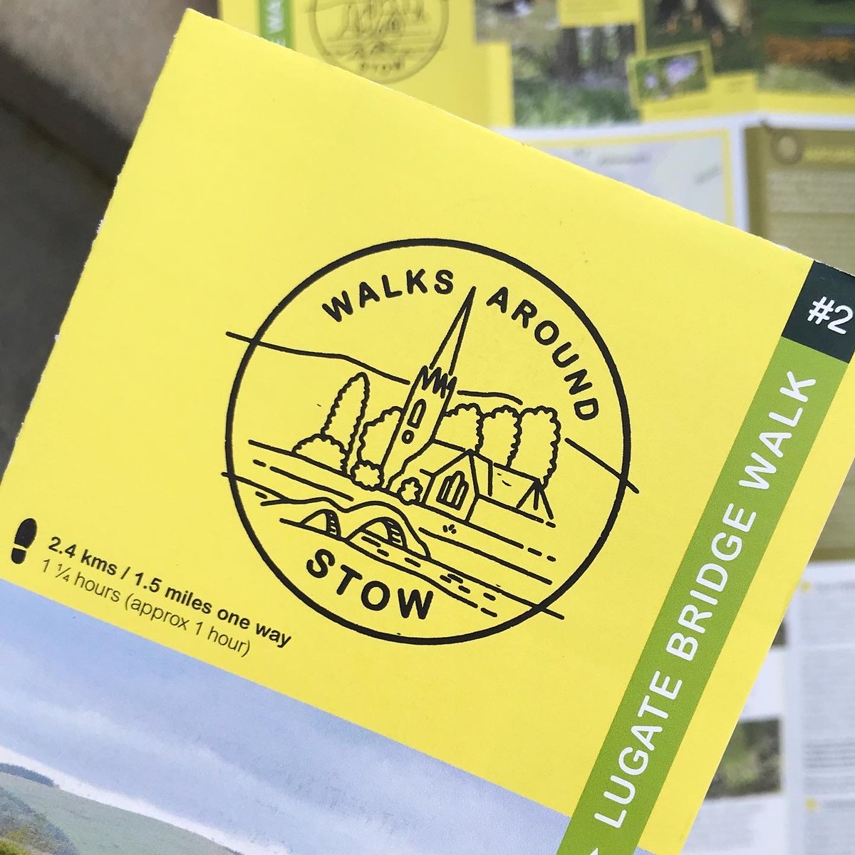 pmgd_'s tweet photo. Exciting to receive printed samples today of The Lugate Bridge Walk leaflet, the second in a series of trail leaflets designed by pmgd for #WalksAroundStow.
.
#pmgd #Stow #LugateBridgeWalk #printedsamples https://t.co/Hprl77diC7