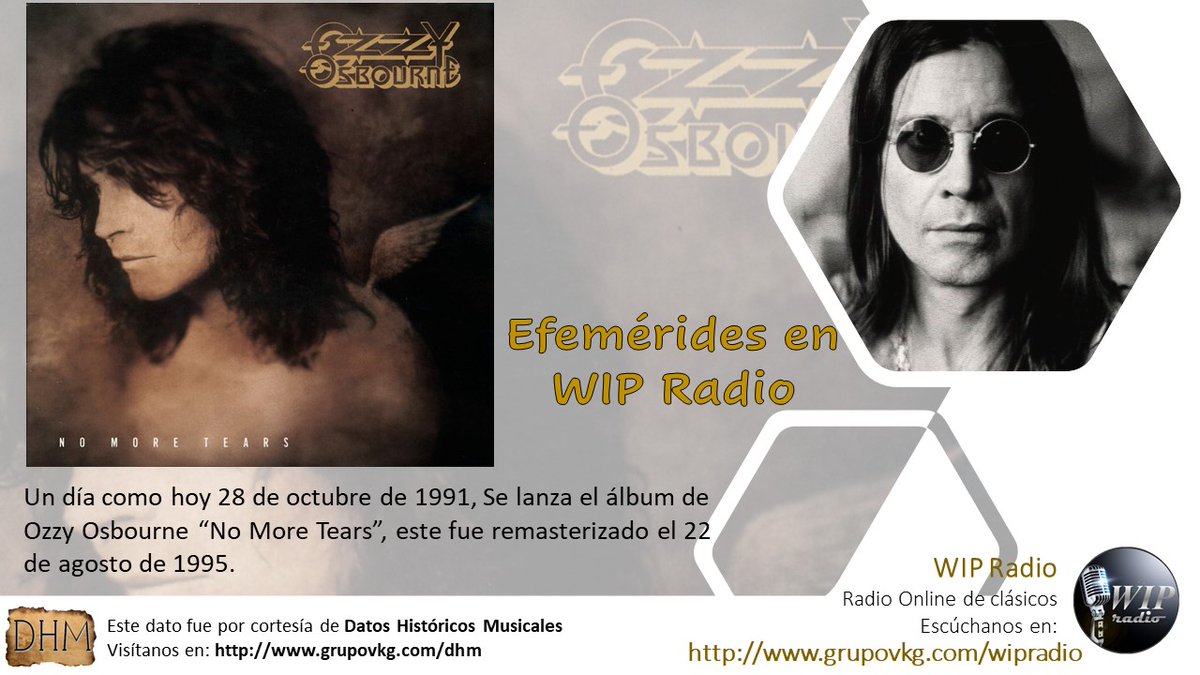 wipradio's tweet photo. Para hoy tenemos un dato historico con @OzzyOsbourne 
Somos una emisora On Line que suena clásicos del rock y del pop de todos los tiempos

Escuchanos en: https://t.co/TZzZgYd08v
Únete a nuestro grupo de Whastapp https://t.co/uvGVQ4HLkV

#wipradiomedellin #escuchowipradiomedellin https://t.co/TX5TqnJ1kd