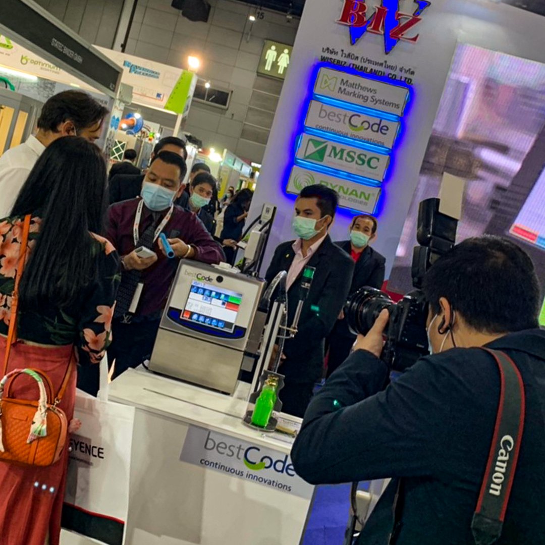 bestcodecoding's tweet image. ProPak Asia PPKA —WISEBIZ Thailand Co. and BestCode—was a big success! Thank you, to everyone who was able to join us and for your interest in BestCode products
#packaging #codingandmarking #datecoder #CIJ #markingsolutions #printing #bestcodeinaction @PMMIorg @OES_ProPak