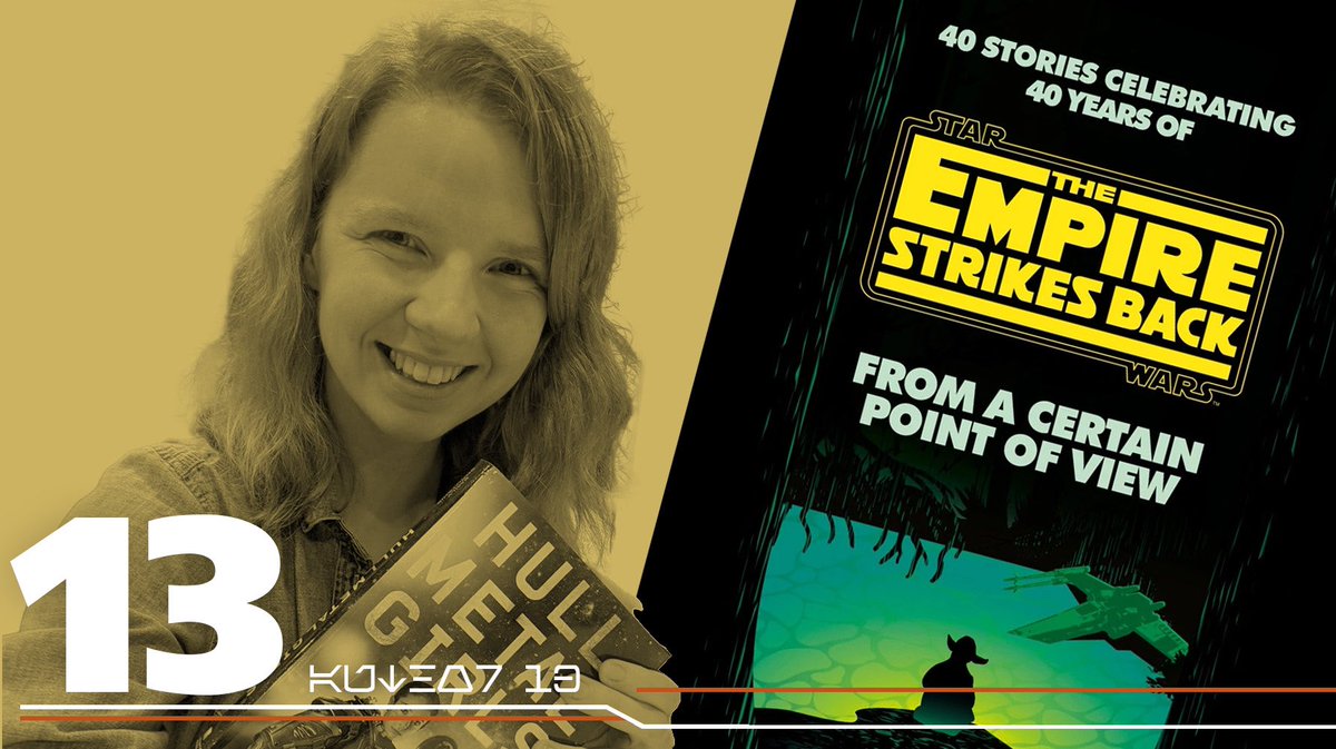 Continuing our warm welcome of new writers in the  #StarWars universe -  @skrutskie is the author of The Bloodright trilogy, The Abyss Surrounds Us series, and Hullmetal Girls. Now she’s bringing Toryn Farr to life in  #FromaCertainPOVStrikesBack!